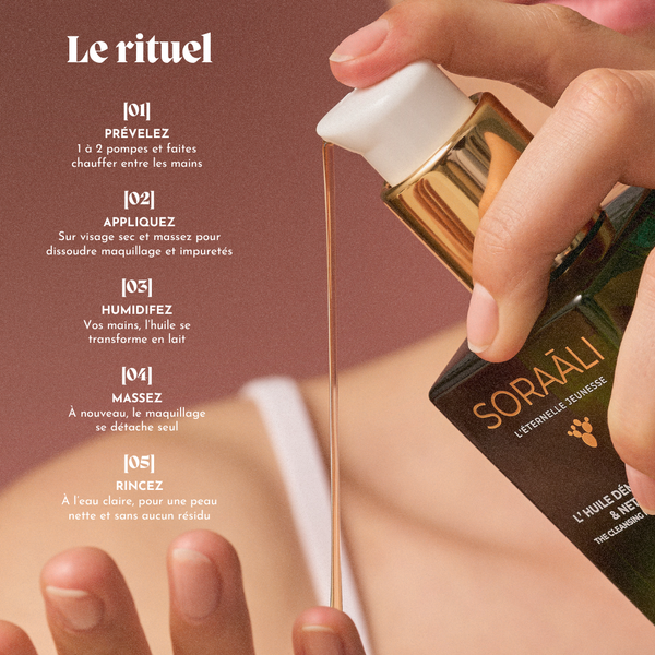 L'Huile Démaquillante et Nettoyante