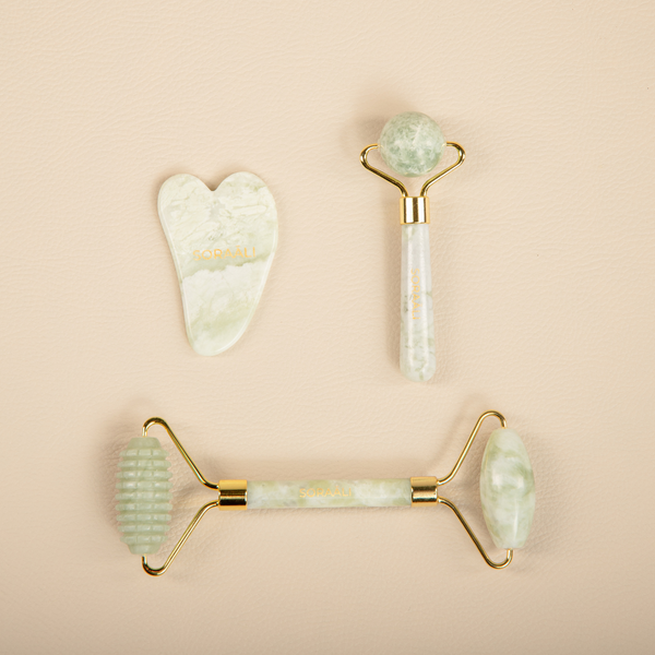 RITUEL DE BEAUTÉ ULTIME : TRIO ROLLER ET GUASHA